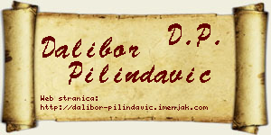 Dalibor Pilindavić vizit kartica